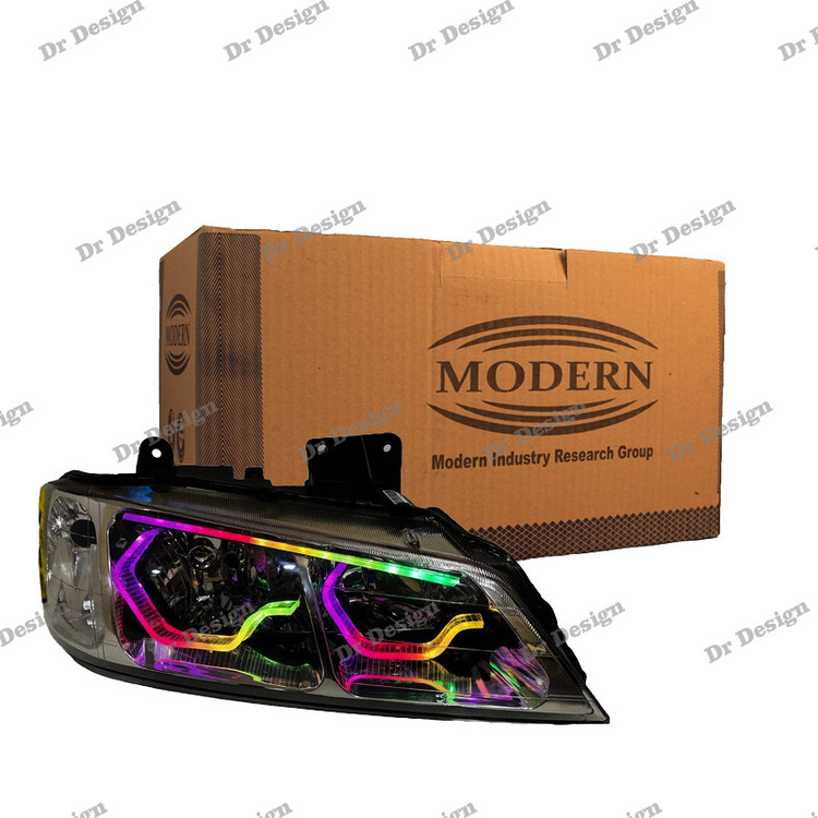 چراغ جلو اسپرت پارس مدرن طرح یاکوزا سه بعدی فولکالر دو حالته