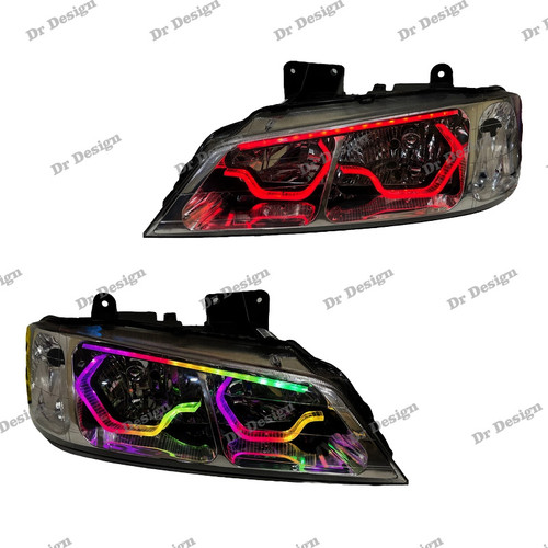 چراغ جلو اسپرت پارس طرح یاکوزا سه بعدی فولکالر دو حالته
