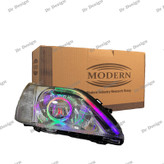 چراغ جلو اسپرت ال 90 مدرن طرح انگری فولکالر