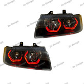 چراغ جلو اسپرت سمند طرح آی 8 قرمز