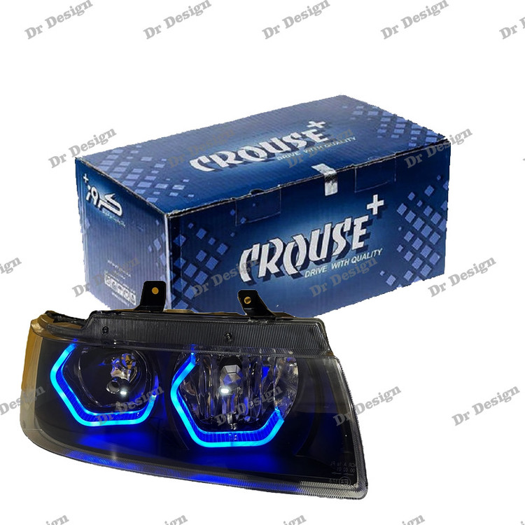 چراغ جلو اسپرت سمند کروز طرح آی 8 آبی