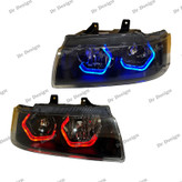 چراغ جلو اسپرت سمند طرح آی 8 فولکالر