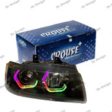 چراغ جلو اسپرت سمند کروز طرح آی 8 فولکالر