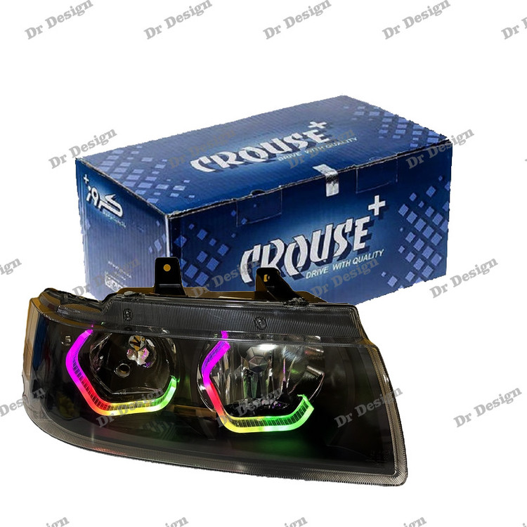 چراغ جلو اسپرت سمند کروز طرح آی 8 فولکالر