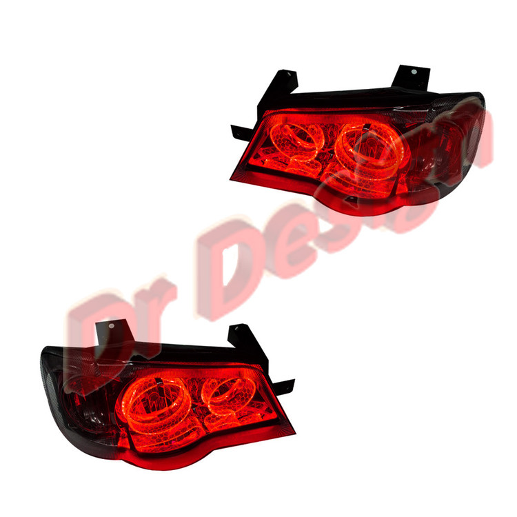 چراغ جلو اسپرت پراید 132 و 111 طرح گلس زنبوری قرمز