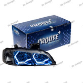 چراغ جلو اسپرت پارس کروز طرح Bmw آبی یخی