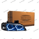 چراغ جلو اسپرت پارس مدرن طرح Bmw آبی یخی