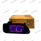 چراغ جلو اسپرت جمع ساز پراید طرح هگزا فولکالر داخل مشکی