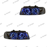 چراغ اسپرت سمند طرح حلقه سه بعدی سفید