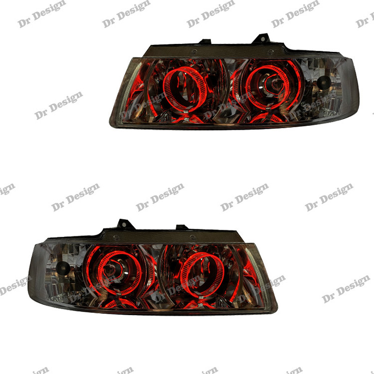 چراغ اسپرت سمند طرح حلقه سه بعدی قرمز