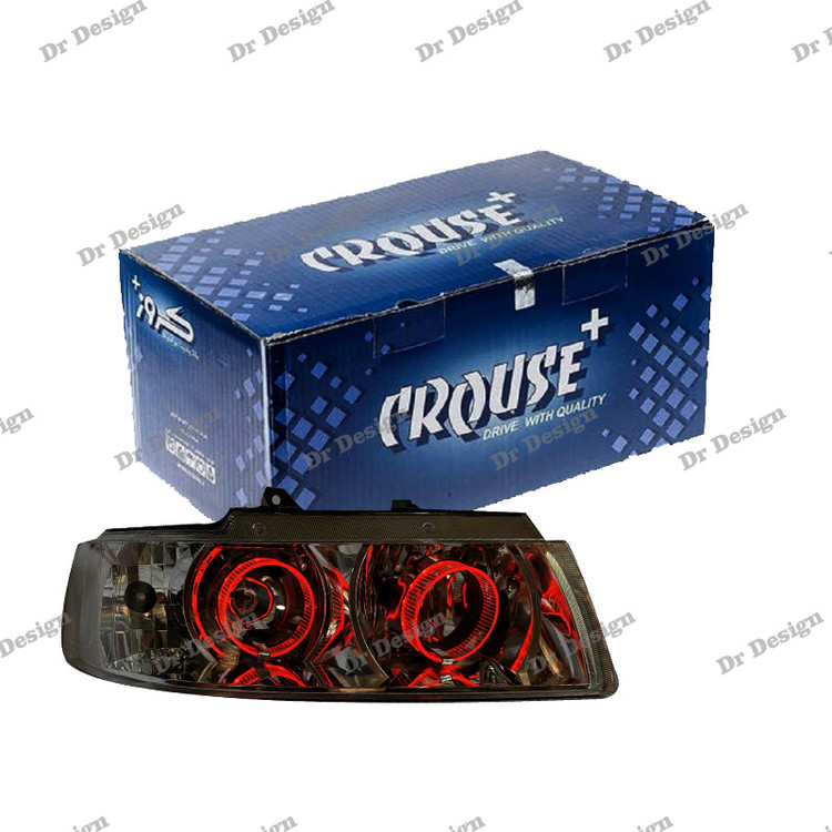 چراغ اسپرت سمند کروز طرح حلقه سه بعدی قرمز