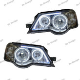 چراغ جلو اسپرت پراید طرح سفید