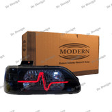 چراغ جلو اسپرت مدرن پراید طرح ضربان قرمز