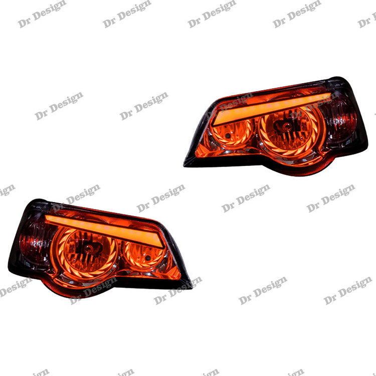 چراغ جلو اسپرت پراید طرح توربو انبه ای