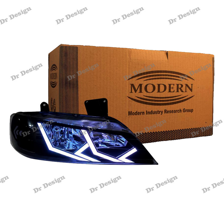 چراغ جلو اسپرت پارس مدرن طرح لامبورگینی سفید