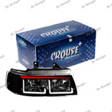 چراغ جلو اسپرت سمند کروز طرح بی ام و سفید قرمز