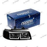 چراغ جلو اسپرت سمند مدرن طرح بی ام و سفید