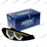 چراغ جلو اسپرت 206 کروز طرح لامبورگینی