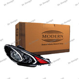 چراغ جلو اسپرت 206 مدرن طرح بنز سفید