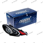 چراغ جلو اسپرت 206 کروز طرح بنز سفید