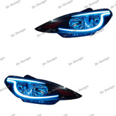 چراغ جلو اسپرت 206 طرح سوبارو فولکالر