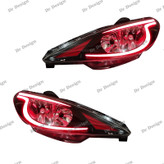 چراغ جلو اسپرت 206 طرح سوبارو فولکالر