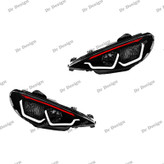 چراغ جلو اسپرت 206 طرح M8