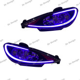 چراغ جلو اسپرت 206 طرح آکورد بنفش