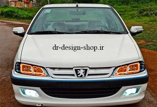 چراغ جلو اسپرت پارس طرح نعون کادری انبه ای