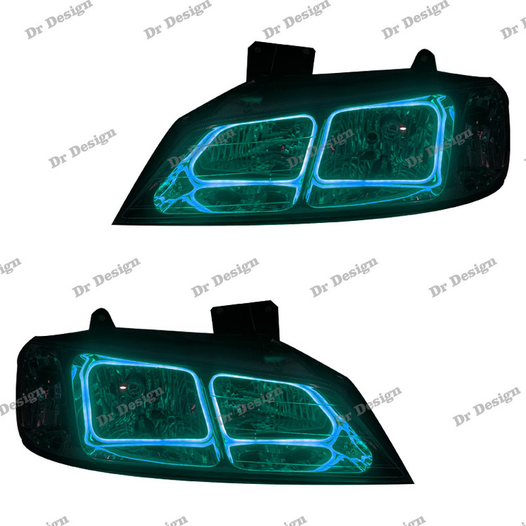 چراغ جلو اسپرت پارس طرح نعون کادری آبی یخی