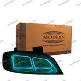 چراغ جلو اسپرت پارس مدرن طرح نعون کادری آبی یخی