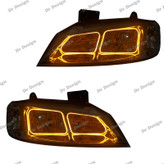 چراغ جلو اسپرت پارس طرح نعون کادری انبه ای