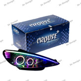 چراغ جلو اسپرت 206 کروز طرح باکستر فولکالر