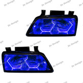 چراغ جلو اسپرت 405 طرح آی 8 آبی