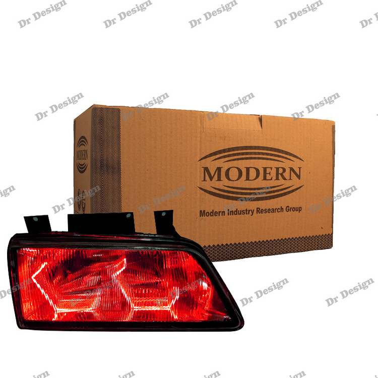 چراغ جلو اسپرت 405 مدرن طرح آی 8 قرمز