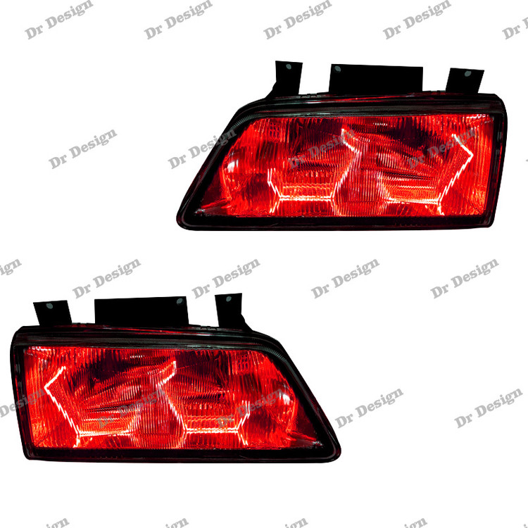 چراغ جلو اسپرت 405 طرح آی 8 قرمز