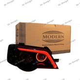 چراغ جلو اسپرت پراید 111 و 132 مدل دویل قرمز داخل مشکی