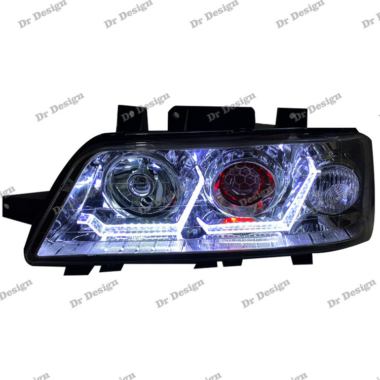 چراغ جلو اسپرت 405 مدل بی ام و سفید