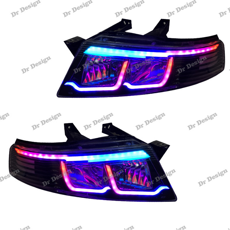 چراغ جلو اسپرت سمند سورن مدل بی ام و فولکالر