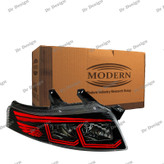 چراغ جلو اسپرت سمند سورن مدرن طرح هگزا قرمز