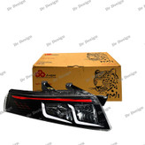 چراغ جلو اسپرت سمند سورن جمع ساز طرح آبشاری سفید قرمز