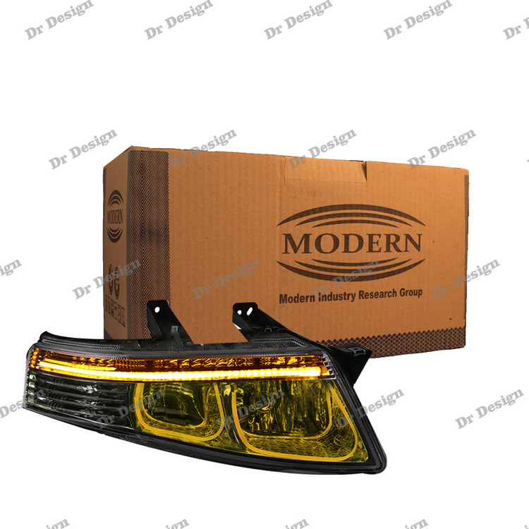 چراغ جلو اسپرت سمند سورن مدرن طرح یو انبه ای