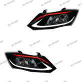 چراغ جلو اسپرت ساینا و کوییک طرح لکسوس