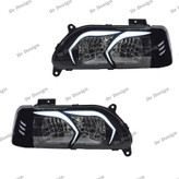 چراغ جلو اسپرت پراید طرح بنز سفید