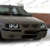 چراغ جلو اسپرت سمند طرح یو سفید