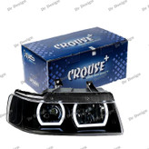 چراغ جلو اسپرت سمند کروز طرح یو سفید