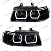 چراغ جلو اسپرت سمند طرح یو سفید