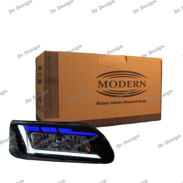 چراغ جلو اسپرت پراید مدرن طرح آئودی