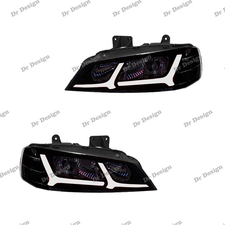 چراغ جلو اسپرت پارس طرح C200 سفید