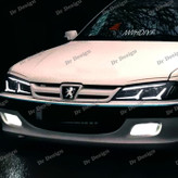 چراغ جلو اسپرت پارس طرح اونتادور سفید